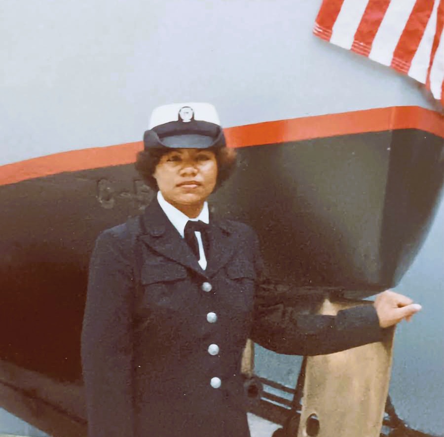 Millicent M. Lowe in uniform